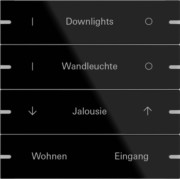 Wippenset 4-fach Tastsens.4 TS4 G sw 503405 