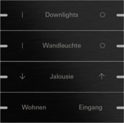Wippenset 4-fach Tastsens.4 TS4 Alu 5034126 