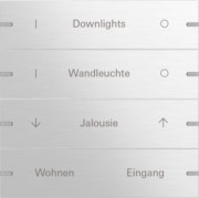 Wippenset 4-fach Tastsens.4 TS4 alu 503417 