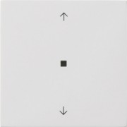 KNX RF Bedienaufsatz 1-f. Reinweiß 5105112 