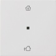 KNX RF Bedienaufsatz 1-f. Reinweiß 5106112 