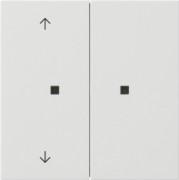 KNX RF Bedienaufsatz 2-f. Reinweiß 5108112 