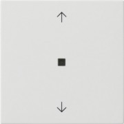 KNX RF Bedienaufsatz 1-f. Reinweiß 510503 