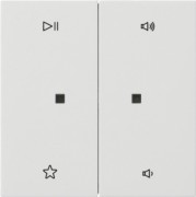 Wippe 2f Audiostrg Reinweiß 5384112 