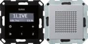 Unterputz-Radio RDS System 55 alu 228026 