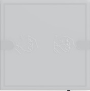 KNX Tastsensor 4 Komf. 1f TS4 anthr. 5001028 