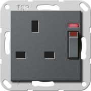 Steckdose Kontroll. 13A anth 278028 