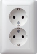Schuko-Doppelst.dose rws 078004 