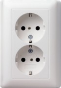 Schuko-Doppelst.ds. rws-gl 078303 