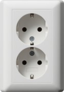 Schuko-Doppelst.dose rws System55 078804 
