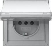 Steckdose KD TX-44 Alu 441065 