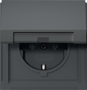Steckdose KD TX-44 Anthrazit 445467 