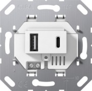 USB-Spannungsversorgung 2f TypA/C Einsatz ws 234900 