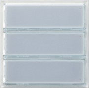 Ruftaster für Türstation 3fach weisse LEDs 126300 