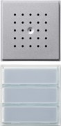 Türstation UP 3fach alu LED ws 126165 