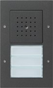 Türstation AP 3fach anthrazit 126767 