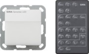 Sensotec LED m.Fernbedien. reinweiß glänzend 236803 