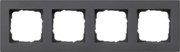 Abdeckrahmen 4fach anth 0214235 