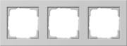 Abdeckrahmen 3-fach E2 Grau 021337 