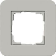 Abdeckrahmen 1fach Grau/Anthrazit 0211422 