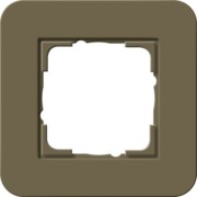 Abdeckrahmen 1fach Umbra/Anthrazit 0211426 
