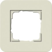 Abdeckrahmen 1fach Sand/Anthrazit 0211427 
