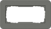 Abdeckrahmen 2fach o.M Dklgrau/Anthrazit 1002423 