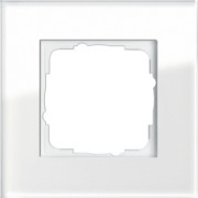 Abdeckrahmen 1f. weissglas Esprit 021112 