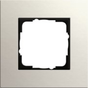 Abdeckrahmen 1fach hellgrau 0211220 