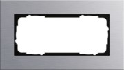 Abdeckrahmen 2f.alu o.Mittelsteg 100217 
