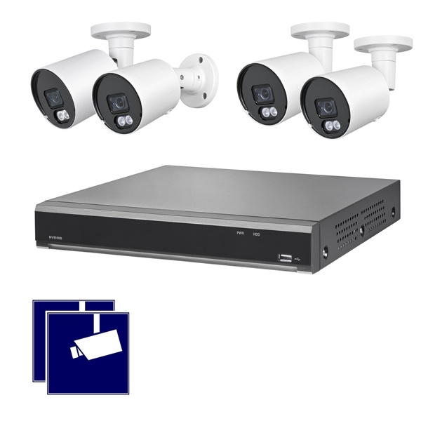 NVR Netzwerkvideorecorder NVR508-POE NWA54 SET 