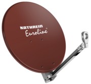 Parabolantenne Euroline 75cm alu rotbraun KEA 750/R 