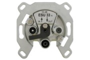 Einkabel-Steckdose 3fach Durchgangsdose ESU 33 