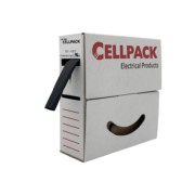Schrumpfschlauch in Abrollbox 10m SB/9-3/schwarz/10m 