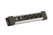 Steckdosenleiste 4xCEE7/3 1xSchalter BM005906 