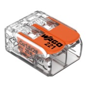 Compact-Verbindungsklemme 2-Leiter bis 4qmm 221-412 