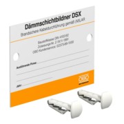 Kennzeichnungsschild f.Einzelkabeldurchf. KS-LAR DE 