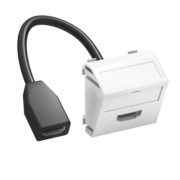 Multimediaträger HDMI 45x45mm rws MTS-HD F RW1 