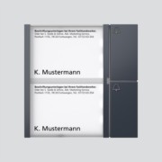 Bus-Tasten-Modul anthrazitgrau BTM 650-02 AG 