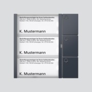 Bus-Tasten-Modul anthrazitgrau BTM 650-03 AG 
