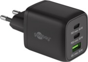 Goobay Multiport-Schnellladegerät 2x USB-C,1x USB-A 64753 