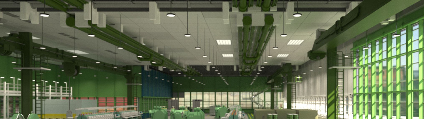 LED-Hallenleuchte Gen 3 mit MultiLumen und MultiColour