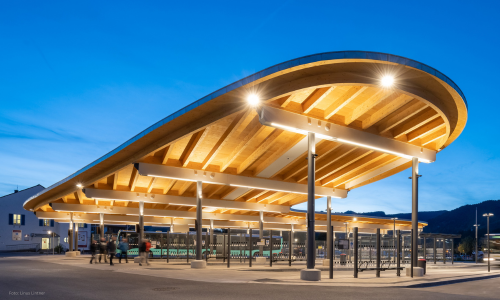 Außenbeleuchtung  von Gebäude