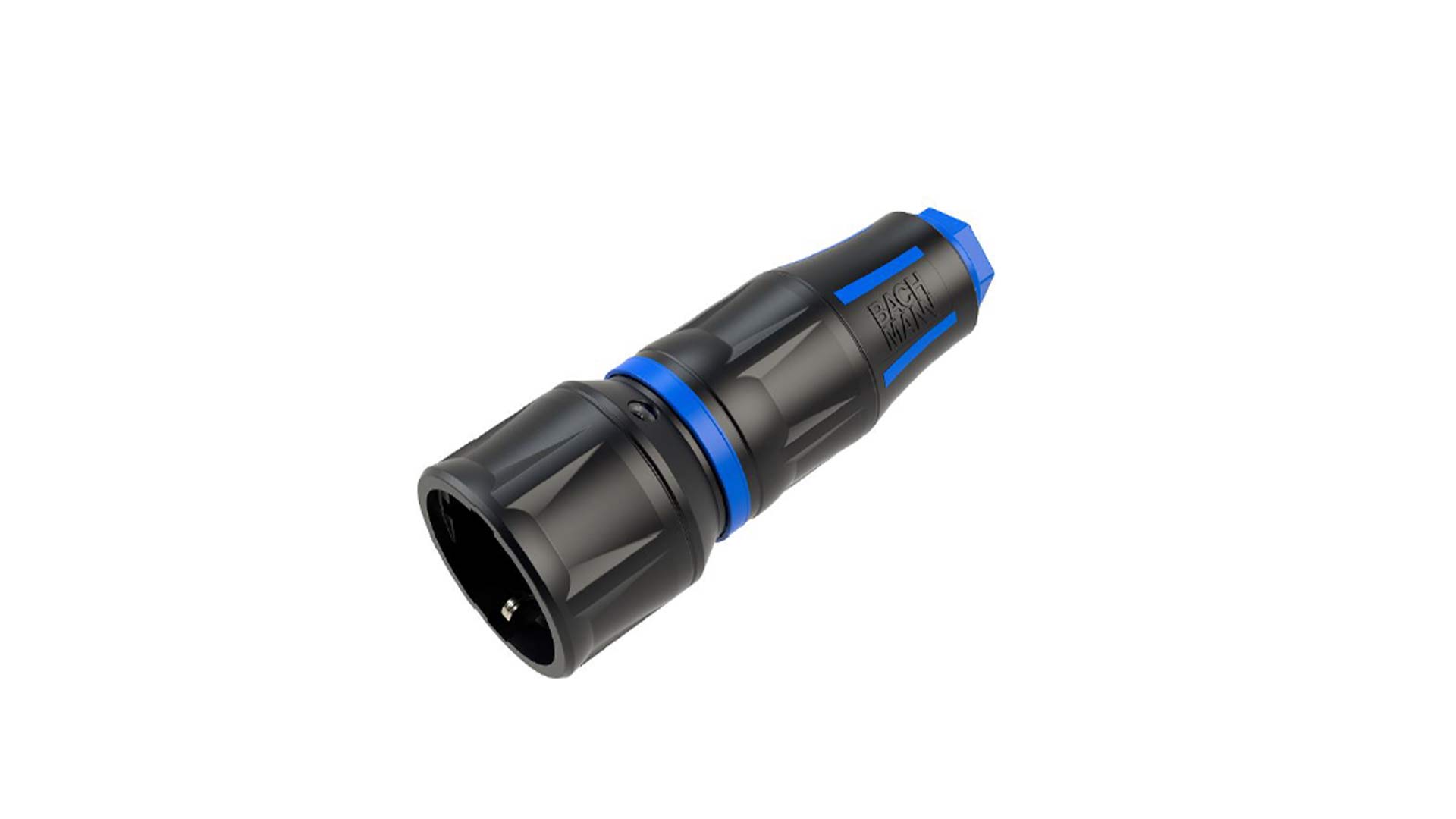 Profi-Schutzkontaktkupplung CEE7/3 gummiert BM0017348