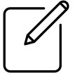 Icon zeigt Stift und Zettel als Symbol für Beratung und Planung