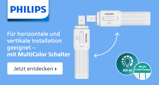 PLC-Schalter auf blauem Hintergrund