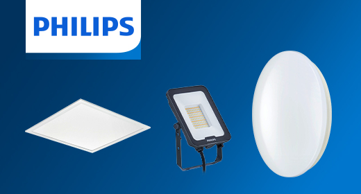 Bannerbild zeigt Leuchten des Herstellers Philips