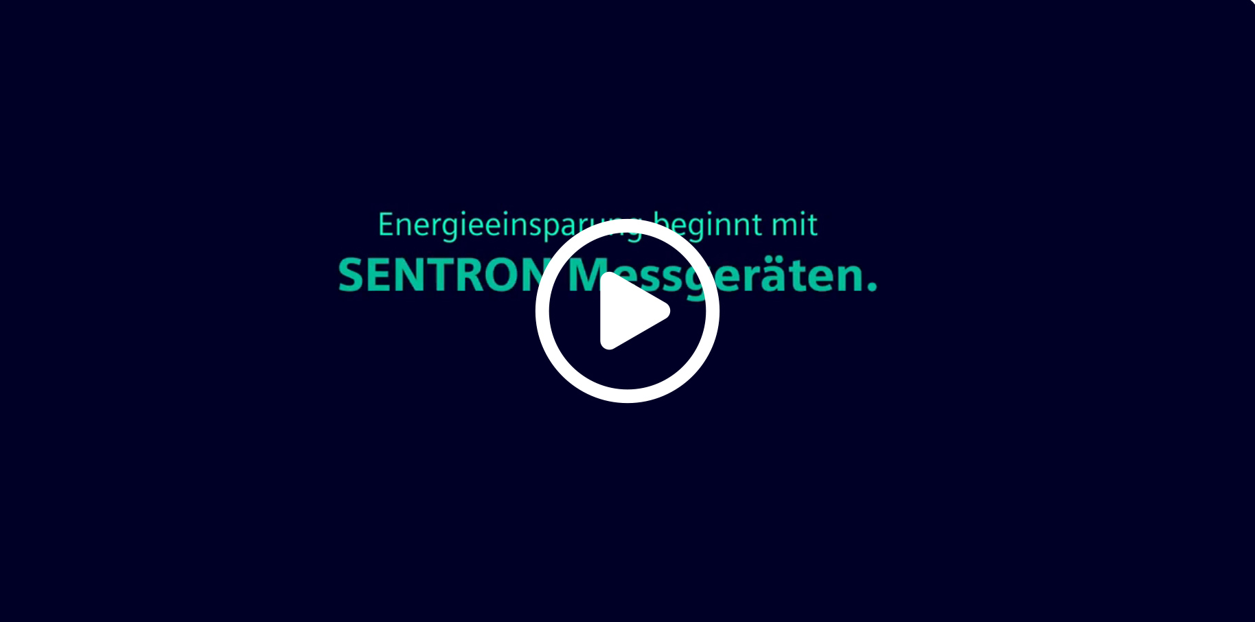 Sentron Messgeräte als Titelbild für ein Video des Herstellers