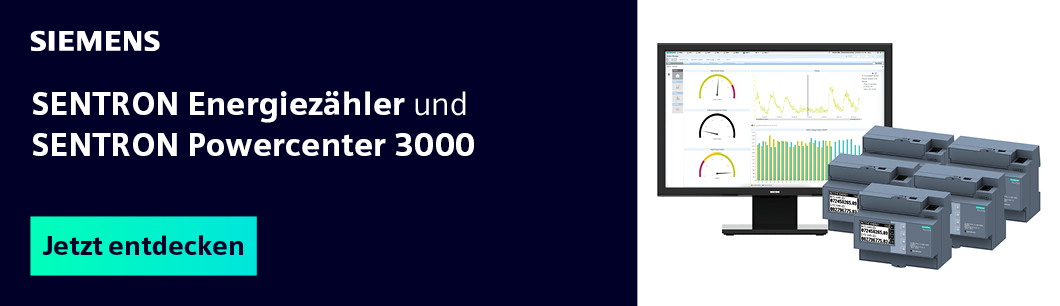 Banner von Siemens PC-Bildschirm