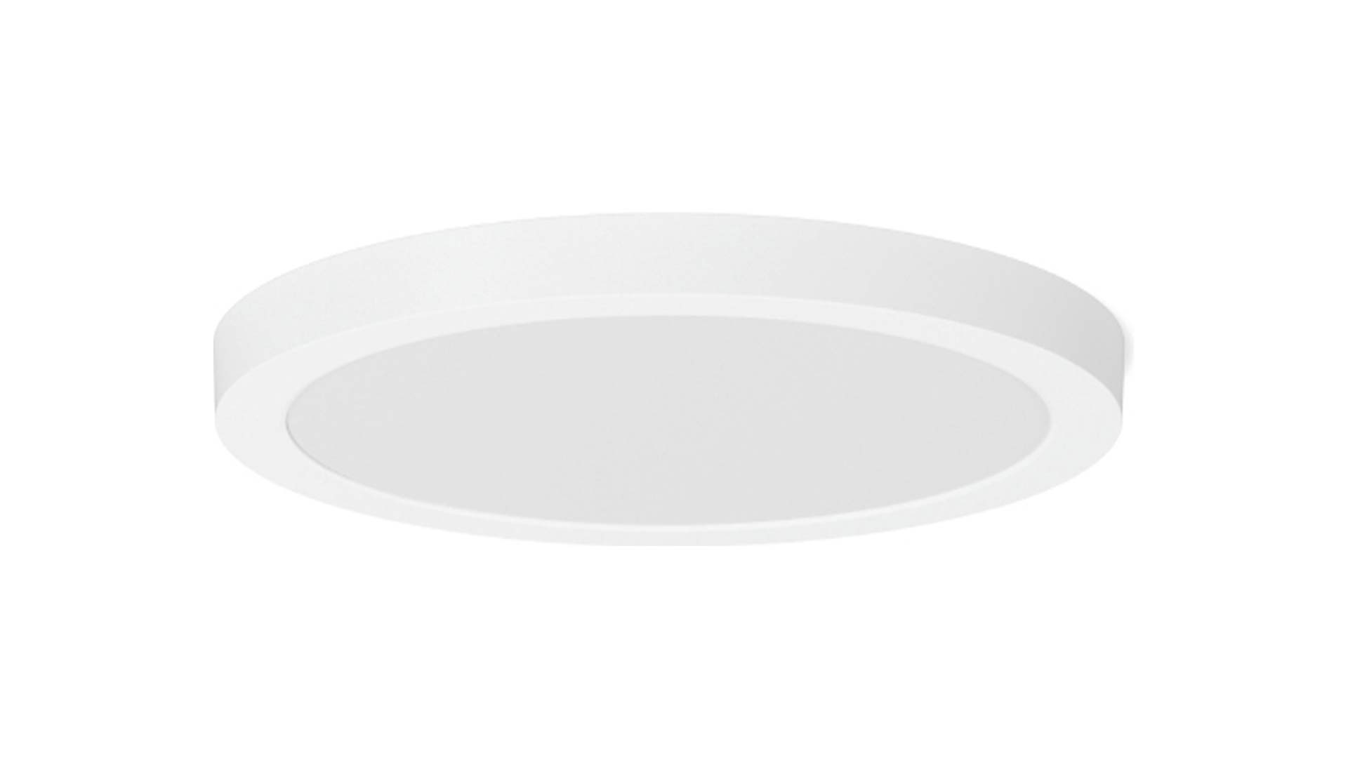 Anbau-Downlights TRIXY round auf weißem Grund